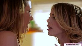 hey girl 😏 wanna watch this teen lick her classmate's wet pussy so good? 🔥👅