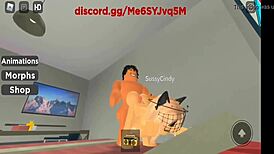 roblox cutie, spread those legs wide for chad's throbbing african cock to stretch you out.