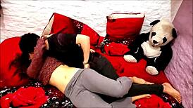 Hot Babe Rides Best Friend Missionary Kissing To Orgasmic Climax