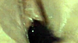 HOUSEWIFE'S ARSE VIBRATOR POUNDS DEEP INSIDE! HOMEMADE ANAL SQUIRTING ORGASM EXPLODES