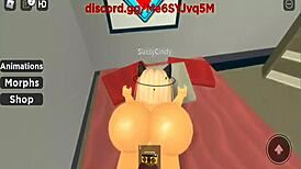 roblox cutie, spread those legs wide for chad's throbbing african cock to stretch you out.