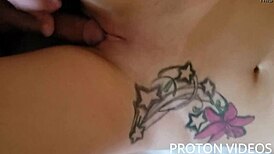 rubbing rafaella denardin's brazilian blonde pussy before fucking her hard and nasty