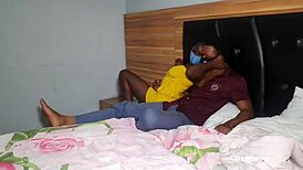 yeah, during lockdown i hooked up with this girl, riding my big black cock passionately