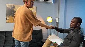 hey husbands, your sex therapy threesome with the hot sexologist starts now