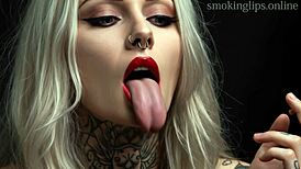 damn these devils smoking gets me so hooked on that fetish vibe