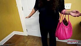 hey harper b, suck that hard cock then ride your wet pussy on it