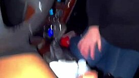 sneaky girlfriend shows off new lingerie to black neighbor while boyfriend waits clueless outside