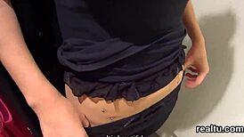 Adorable Czech Kitten Seduces in Hypermarket Then Drilled Anal POV Hardcore!