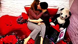 Hot Babe Rides Best Friend Missionary Kissing To Orgasmic Climax