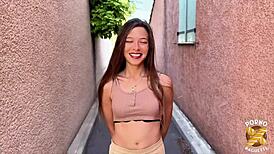 Lola's Naughty Craving for a Steamy MMF Threesome with Her Playful French Friends.