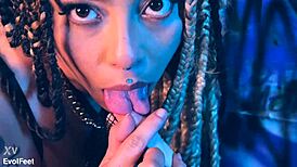 perfect feet beg for wet tongues and hungry kisses between them