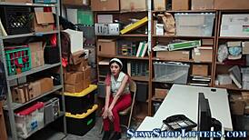 hey shoplifter teen you gonna take that facial now? 😏💦