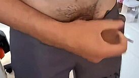 hey you spied me jerking in kitchen now fuck my horny stepmom pussy