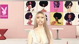 big latina ebony booty rides monster black cock in interracial anal