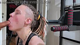 Workout Ends With Muscular Slut Fucked Better Than Cardio