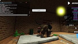 yo check me pounding this thick black prostitute in abandoned house