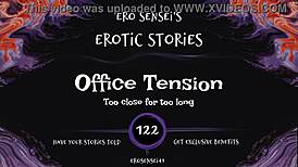 Office Tension Erotic Audio Orgasm for Women ESES122