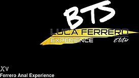 behind the scenes wet welcome back melysia endures first double penetration pee drink from two bbc monsters with big gape swallow