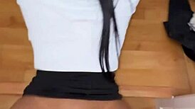 novice real estate agent bends over for client doggystyle fuck to seal first sale