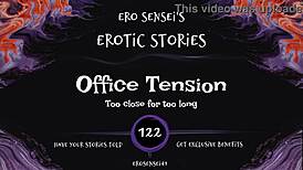 Office Tension Erotic Audio Orgasm for Women ESES122