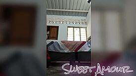 hey check my petite tits in sheer dress thong lingerie i'm trying on 😘