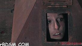 Watch this horny slut get roughly fucked and sucked on massive cock in free thraldom action