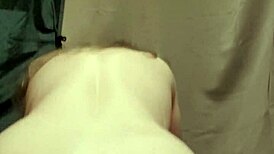 i'm testing vibes on my french slave slut outdoors chained and bent over hard