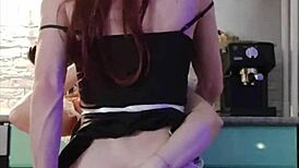 MILF MAID GETS FUCKED HARD IN COSTUME BY DATING GUY GAPE ASS