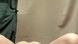 i'm testing vibes on my french slave slut outdoors chained and bent over hard