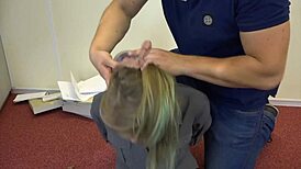 teen violet haze bound tight as real estate agent