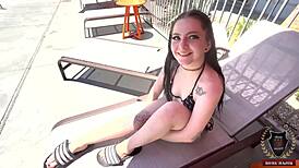 rome major pounds juicy italian pussy with big black cock