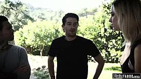 Two Monster Cocks Stretch Teen Pussy Double Vaginal Deep!