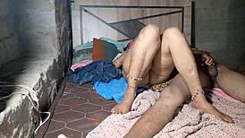 Indian village romance unfolds with desi bhabhi in Hindi