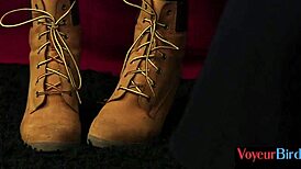 bigtit british babe fingers shaved pussy moaning voyeur dirty talk jerk instructions