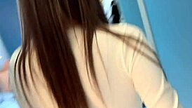 a fan rails pornstar's tight pussy doggystyle in hotel rough creampie