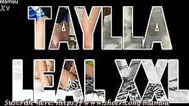 Tayla Leal xxl trans brazilian gets huge cock sucked deepthroat then cum on asshole