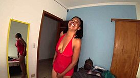 adriana alves returns after 20 years ripping lingerie for juicy latina pussy pounding in shower