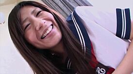 sexy japanese friend deepthroats my cock pov