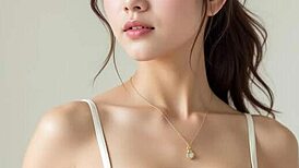 check out serene thai beauty in elegant lingerie by the poolside.