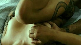 damn this big ass cutie shemale takes monster cock like a total pro