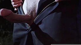 Slutty Red Riding Hood's Shaved Pussy Gets Filled On Halloween With Doggystyle Cowgirl Action