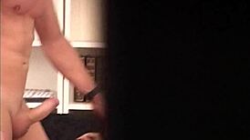 Hidden Cam CAPTURES MOM'S LOVER GETTING RIPPED CLOTHES FACIAL CUMSHOT