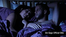 me and lovely sinn wolf rip clothes for juicy bed sex fun