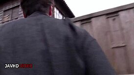 japanese stunner grabs cock for a steamy wild ride