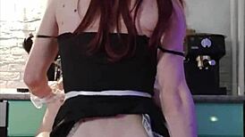 MILF MAID GETS FUCKED HARD IN COSTUME BY DATING GUY GAPE ASS