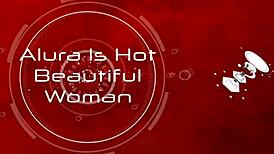 Alura Hot Beautiful Woman Displays Stunning Curves and Charm