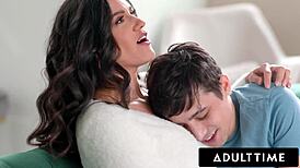 damn penny barber lets pathetic stepson fuck her raw milf pussy hard!