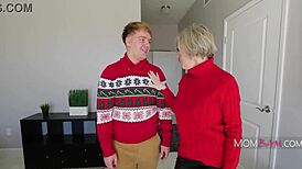 Stepmom bed share spirals into wild pounding