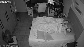 they pretend to forget the camera going wild licking milf's huge ass to mouth