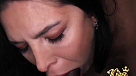 Hey, busty Kira, ready for that deep BBC pounding?